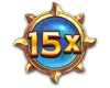 15 倍倍數符號